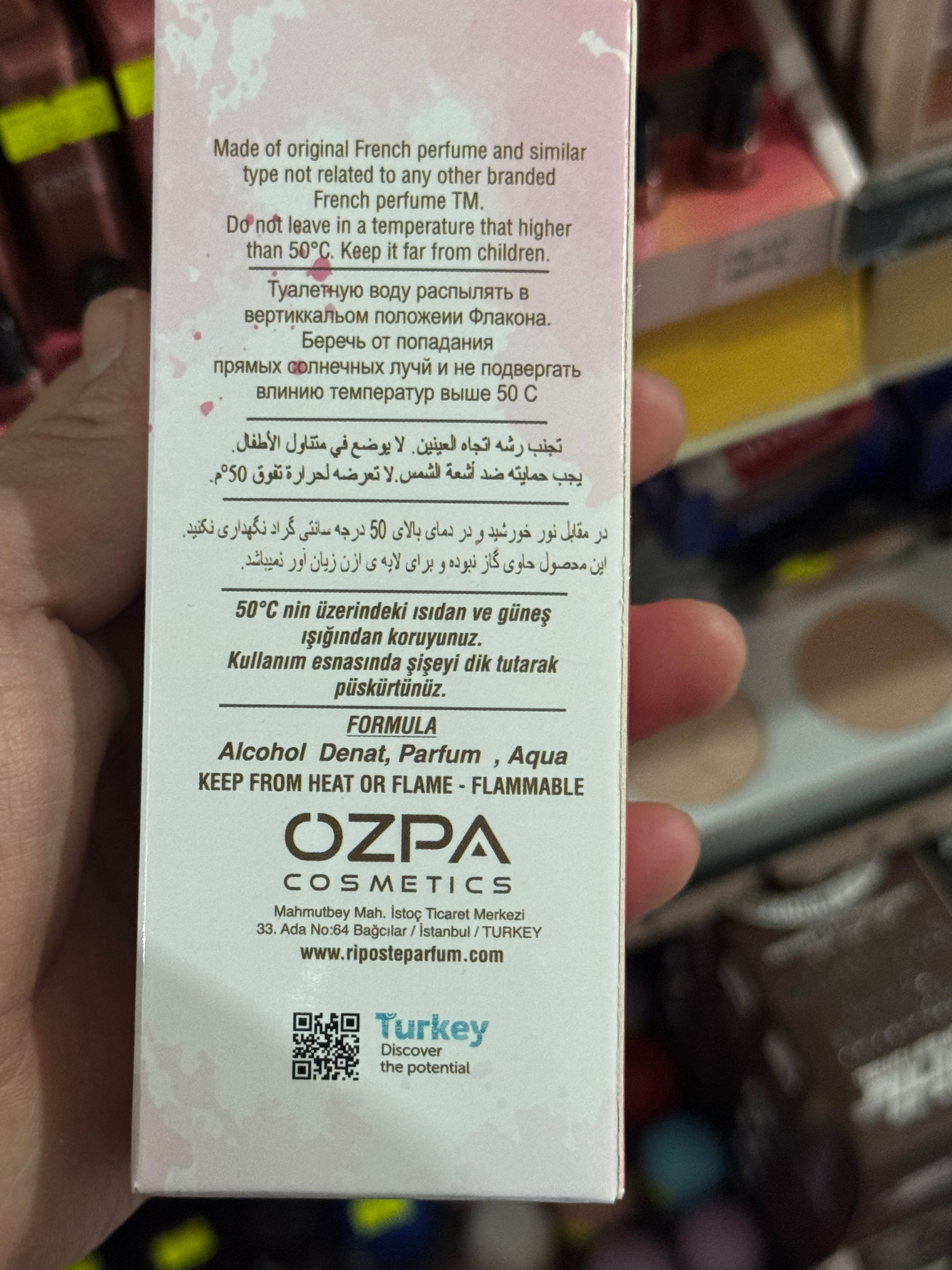 ÖZEL RİPOSTE KALICI BAYAN PARFÜM
